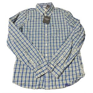 Abercrombie & Fitch | Plaid Stripe Button Down Long Sleeve Shirt